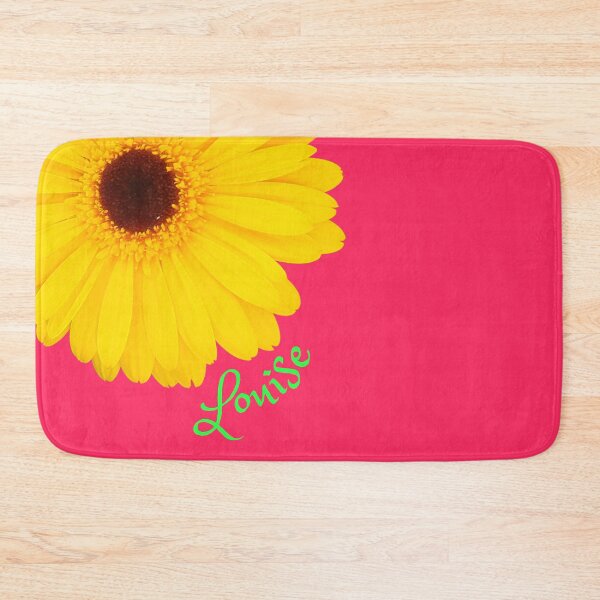 Item preview, Bright Gerbera Flower, Personalised with the Name "Louise" designed and sold by CreateShape.
