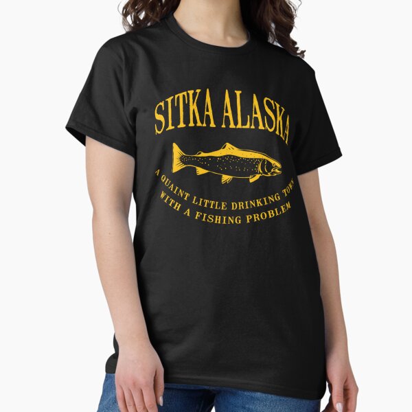 Item preview, Sitka Alaska Drinking Town With A Fishing Problem designed and sold by terrellmbeang.