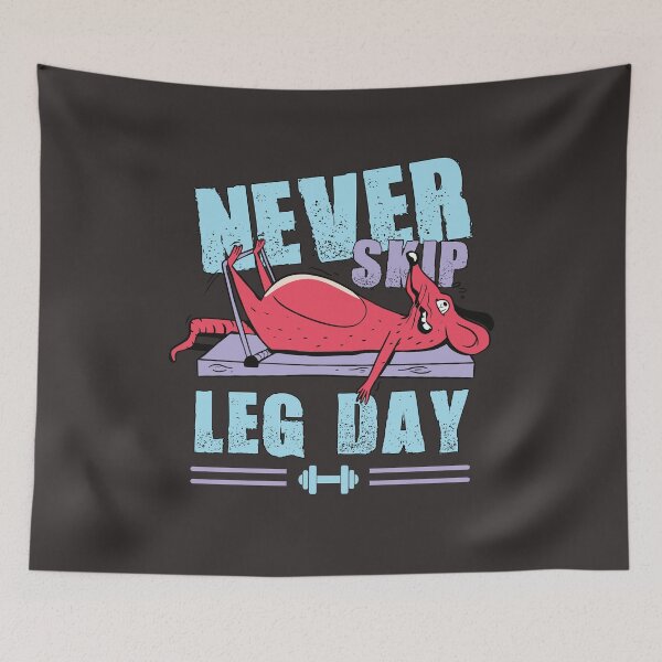 Item preview, Leg Day Workout Meme designed and sold by MrEddie10.