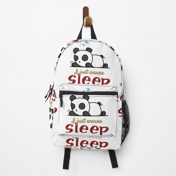 Item preview, Just Wanna Sleep Cute Sleeping Panda Word Art - Adorable designed and sold by Amazing Arts Designs.
