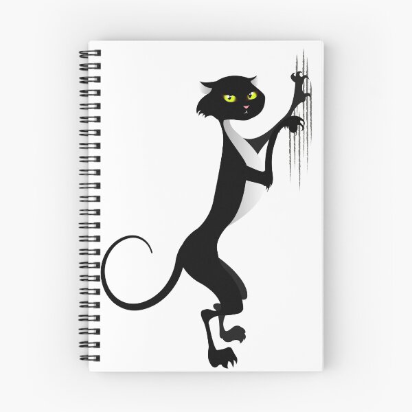 Item preview, Black scratching cat designed and sold by VikaL.