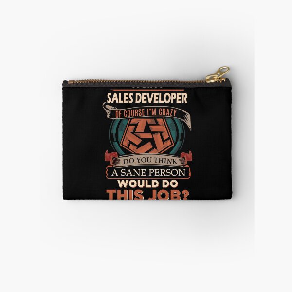 Item preview, Sales Developer T Shirt - Sane Person Job Gift Item Tee designed and sold by vonnie38uo.