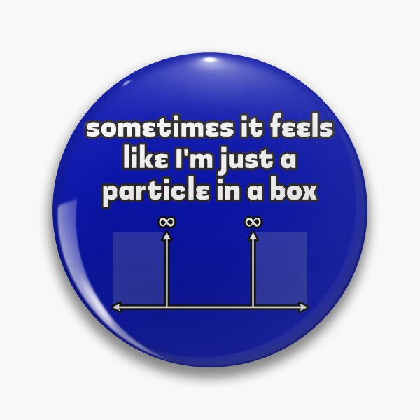 Item preview, Sometimes It Feels Like I'm Just a Particle in a Box designed and sold by Artsy-Chemist.