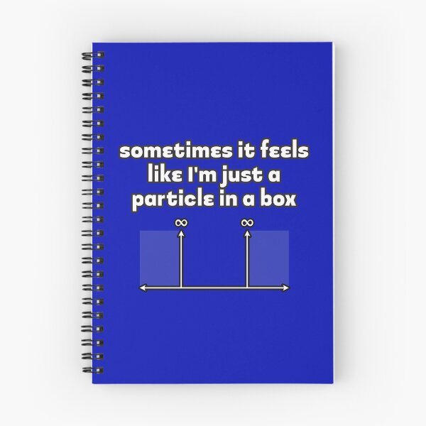 Item preview, Sometimes It Feels Like I'm Just a Particle in a Box designed and sold by Artsy-Chemist.