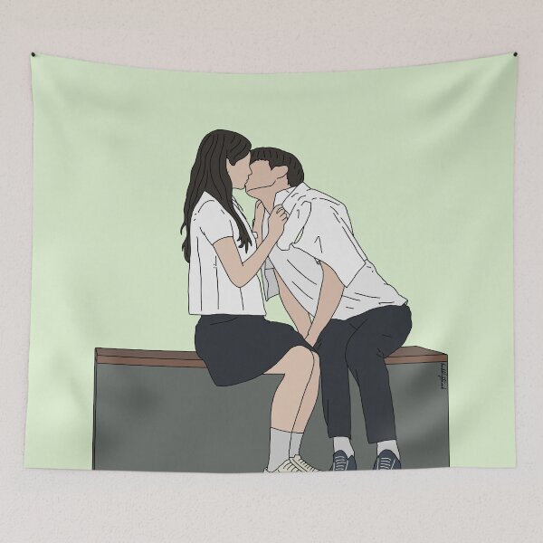 Item preview, Our Beloved Summer First Kiss Between Choi Ung and Kook Yeon Su designed and sold by bubblytank.