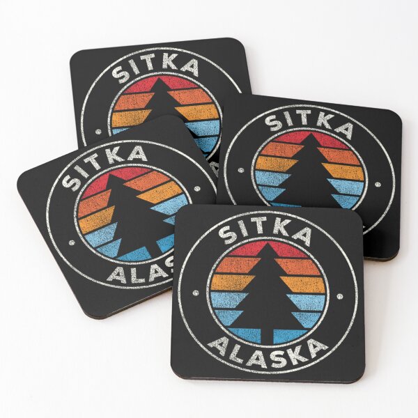 Item preview, Sitka Alaska AK Vintage Graphic Retro 70s designed and sold by terrellmbeang.