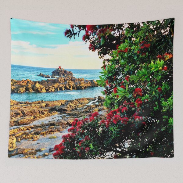 Item preview, POHUTUKAWA AT THE OCEAN designed and sold by Steffi August.