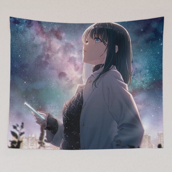 Item preview, Clear Night || Anime girl  designed and sold by AszaAri.