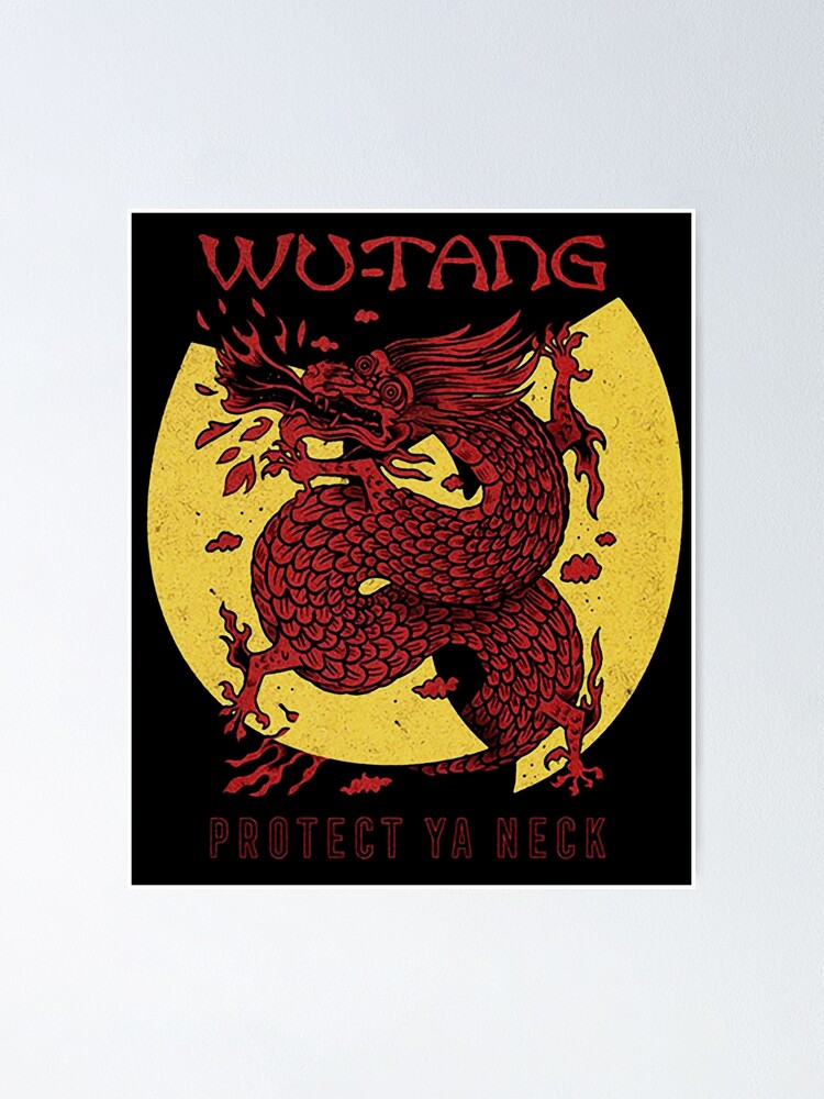 Wu-Tang Chinese Dragon Logo Red MLB Jersey