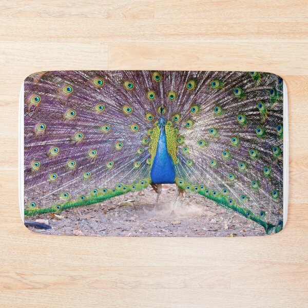 Item preview, NT ~ EXOTIC ~ Blue Peacock Y4NjGEA8 by David Irwin designed and sold by tasmanianartist.