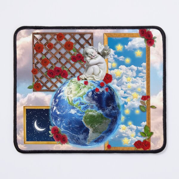 Item preview, Framed Time Clouds designed and sold by MarielaArtShop.