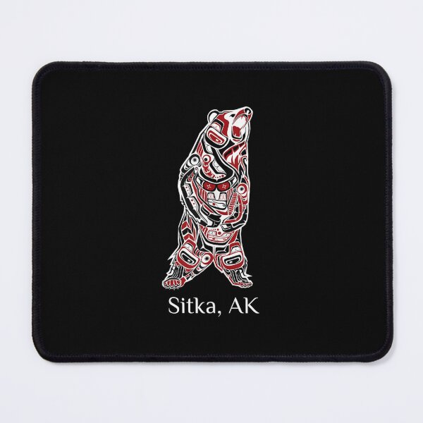 Item preview, Sitka Alaska Native American Indian Brown Grizzly Bear Gift Tank Top designed and sold by terrellmbeang.