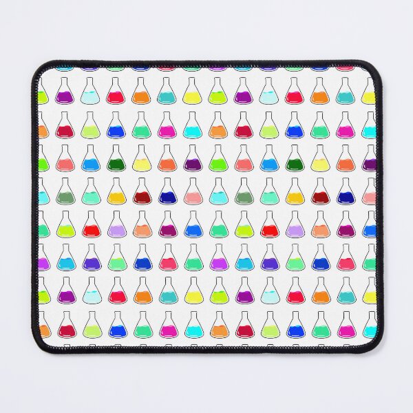 Item preview, Kaleidoscope of Flasks (White Background) designed and sold by Artsy-Chemist.