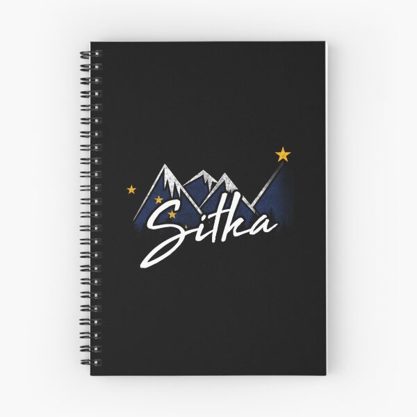 Item preview, Sitka Alaska Flag Mountains Distressed State Souvenir designed and sold by terrellmbeang.