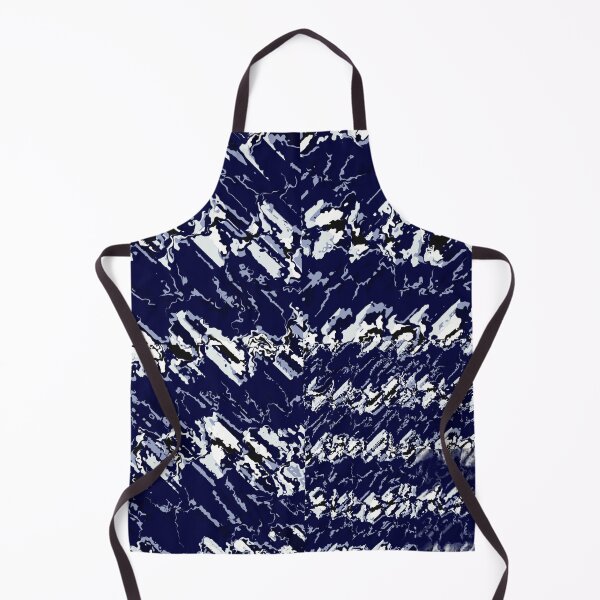 Item preview, Navy Blue,White, Black, And Light Blue Fluid Abstract Art designed and sold by marvacousins246.