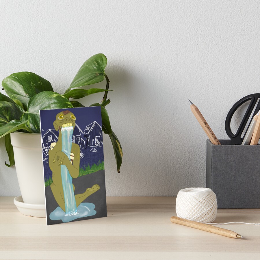 Item preview, Art Board Print designed and sold by FishbonesBox.