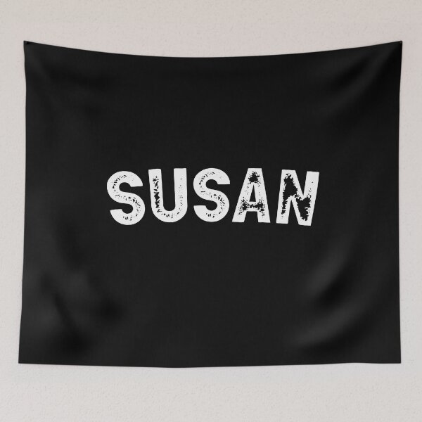 Item preview, Black T-shirt Gift for Women Named Susan designed and sold by RoguePixel.