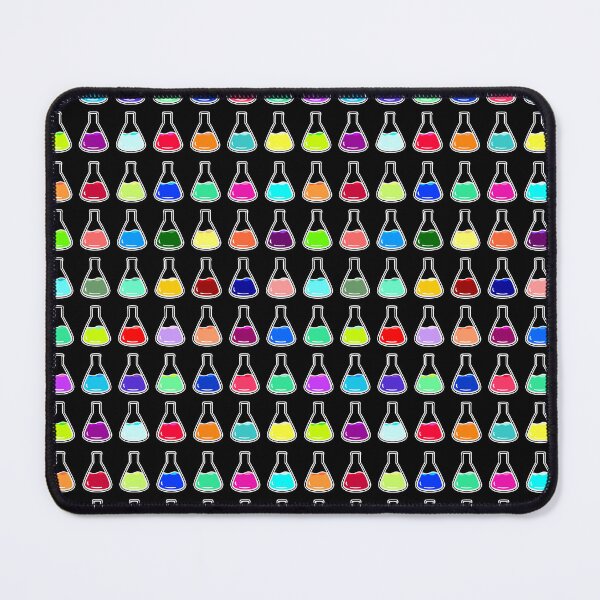 Item preview, Kaleidoscope of Flasks (Black Background) designed and sold by Artsy-Chemist.