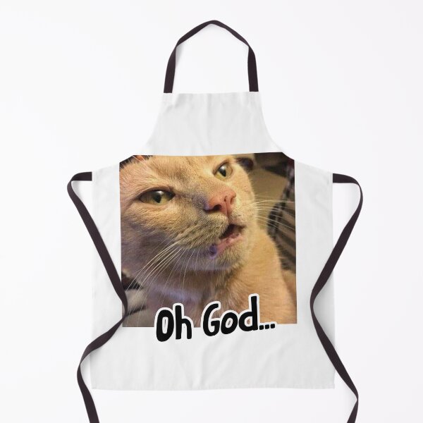 Item preview, Funny Cat Saying Oh God designed and sold by Anena Studio.