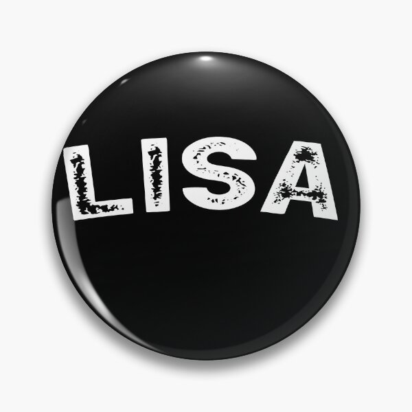 Item preview, Black T-shirt Gift for Women Named Lisa designed and sold by RoguePixel.