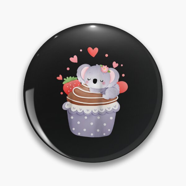 Item preview, Valentines Day Koala Bear In A Cupcake Heart Love Raglan Baseball designed and sold by travisvgnagui.