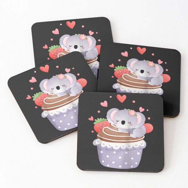 Item preview, Valentines Day Koala Bear In A Cupcake Heart Love Raglan Baseball designed and sold by travisvgnagui.