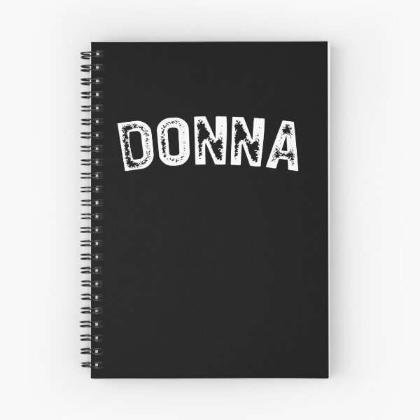 Item preview, Black T-shirt Gift for Women Named Donna designed and sold by RoguePixel.