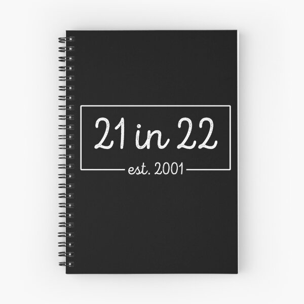 Item preview, 21 in 22 est 2001 | 21st Birthday | Turning 21 in 2022 | 21st Birthday Gift designed and sold by Violet Treasures.