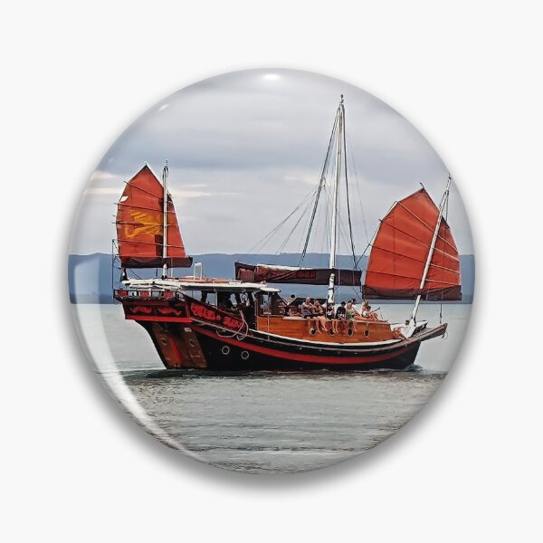 Item preview, Cruise On A Chinese Junk designed and sold by Josette Halls.