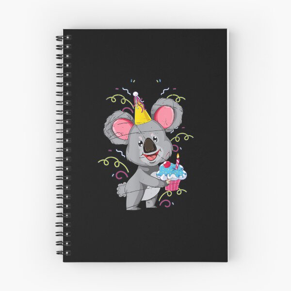 Item preview, Cute Animal Koala Bear Birthday Celebration Cupcake Birthday designed and sold by travisvgnagui.