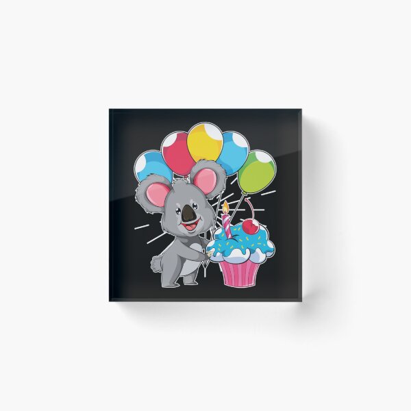 Item preview, Celebration Cupcake Cute Animal Koala Bear Kids Birthday designed and sold by travisvgnagui.