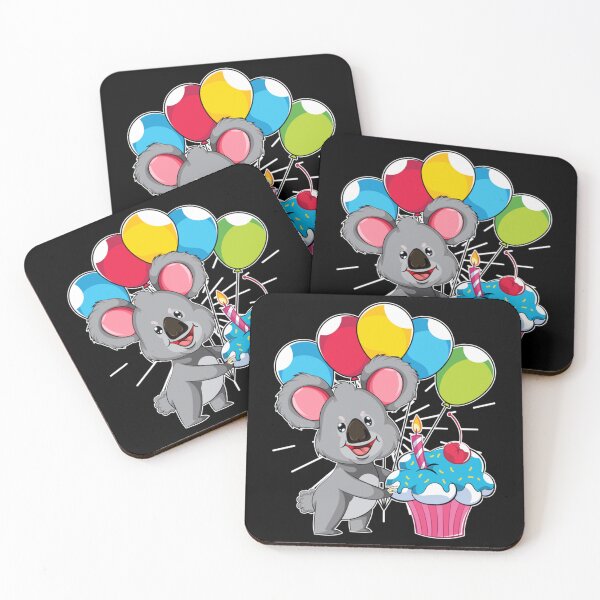 Item preview, Celebration Cupcake Cute Animal Koala Bear Kids Birthday designed and sold by travisvgnagui.