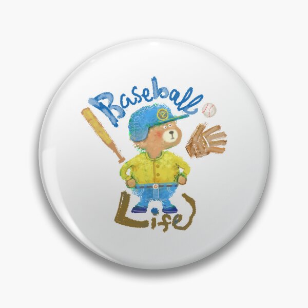 Artikelvorschau, Das Baseballleben des süßen Bären entworfen und verkauft von artredstar.