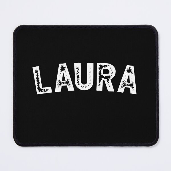 Item preview, Black T-shirt Gift for Women Named Laura designed and sold by RoguePixel.