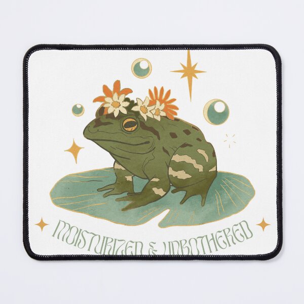 Item preview, moisturized and unbothered frog designed and sold by goblinbabe.