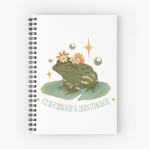 Item preview, moisturized and unbothered frog designed and sold by goblinbabe.