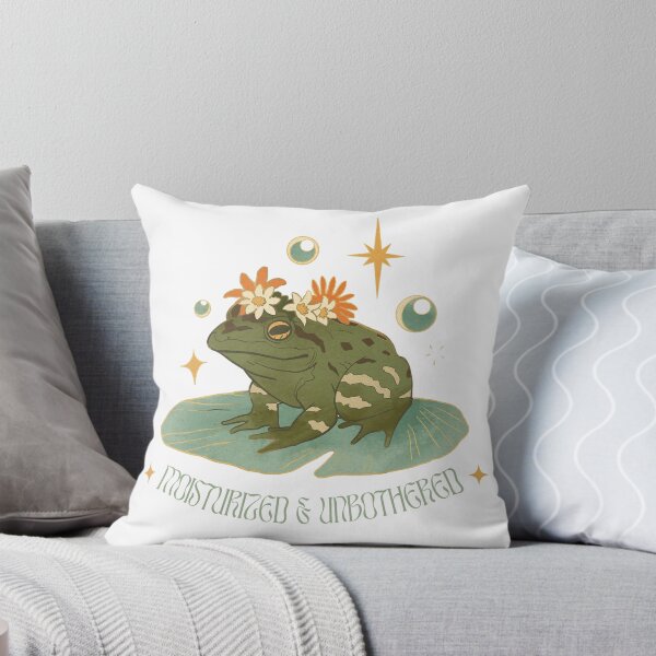 Item preview, moisturized and unbothered frog designed and sold by goblinbabe.