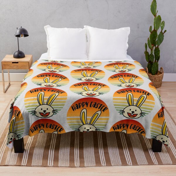 Item preview, Happy Easter Bunny In Retro Sun designed and sold by SidhuKeet1.