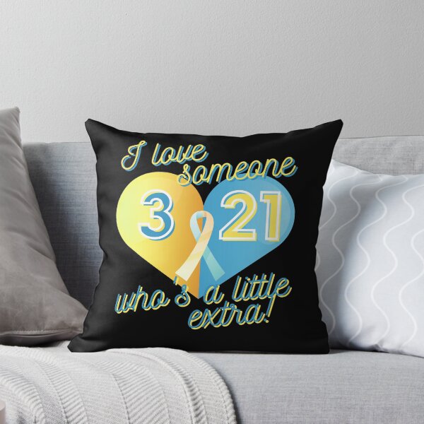 Item preview, I Love Someone Who's A Little Extra! World Down Syndrome Day 3/21 designed and sold by GrynszpanDezign.