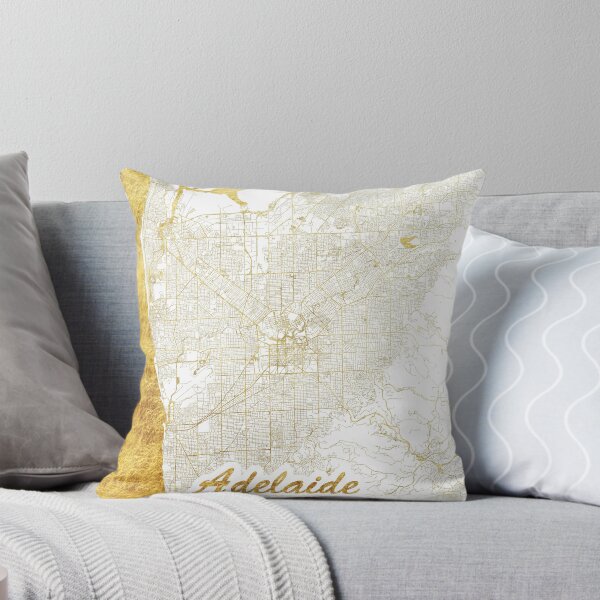 Item preview, Adelaide Map Gold designed and sold by HubertRoguski.