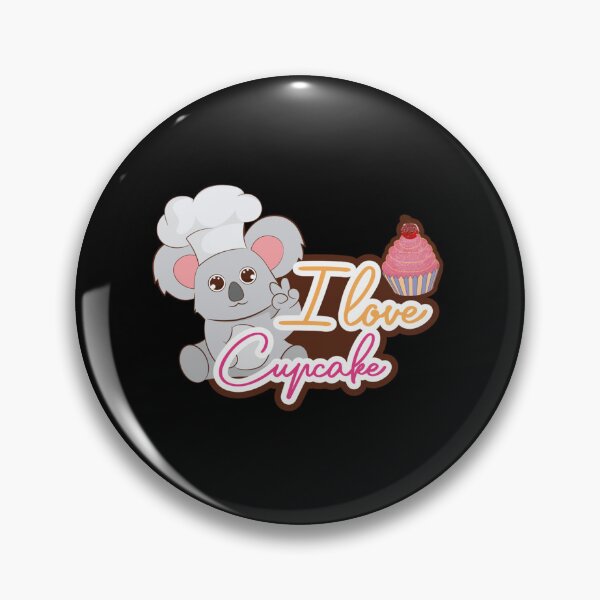 Item preview, Koalas Wildlife Animal Koala i love Cupcake designed and sold by travisvgnagui.