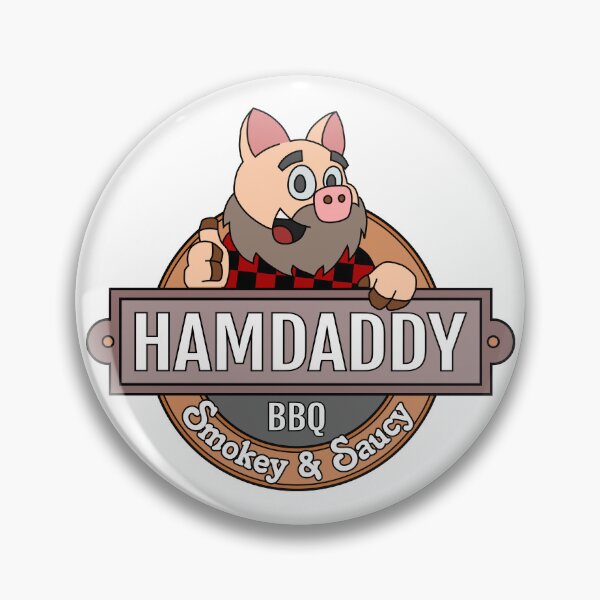 Item preview, HAMDADDY BBQ - Smokey & Saucy designed and sold by EpicDuckStudios.