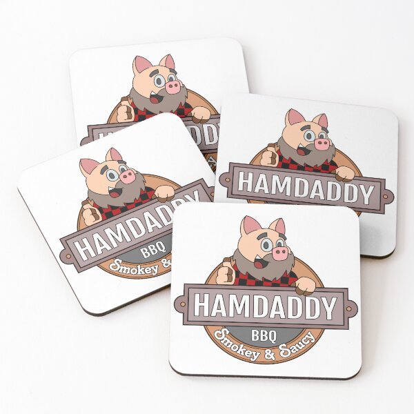 Item preview, HAMDADDY BBQ - Smokey & Saucy designed and sold by EpicDuckStudios.