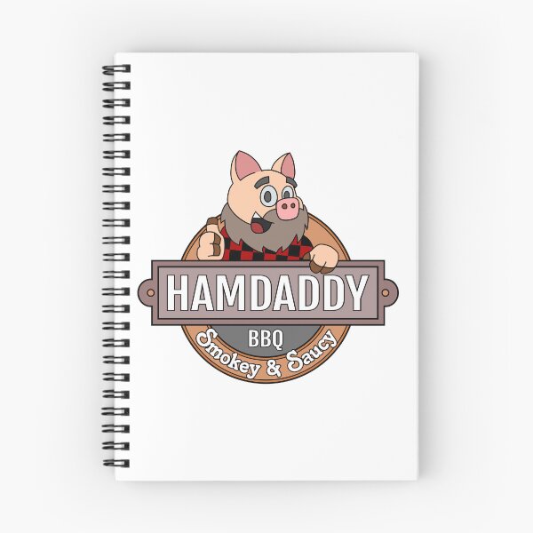 Item preview, HAMDADDY BBQ - Smokey & Saucy designed and sold by EpicDuckStudios.