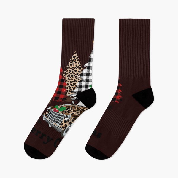 Item preview, Merry Christmas Leopard Car Xmas Buffalo Plaid Tree designed and sold by MagdalenaWilh.