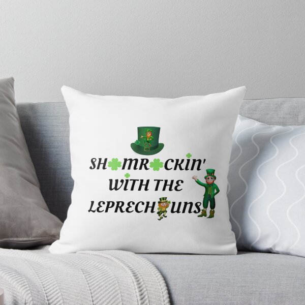 Item preview, Shamrockin With The Leprechauns, St Patricks Day, Happy St. Patrick's Day. St Patricks Day, Happy Saint Patricks Day. St Patrick's Day Shamocks, Clovers, Leprechauns Merch designed and sold by dzebdzigns.