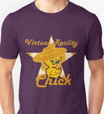 Virtual Reality Chick #10 Unisex T-Shirt