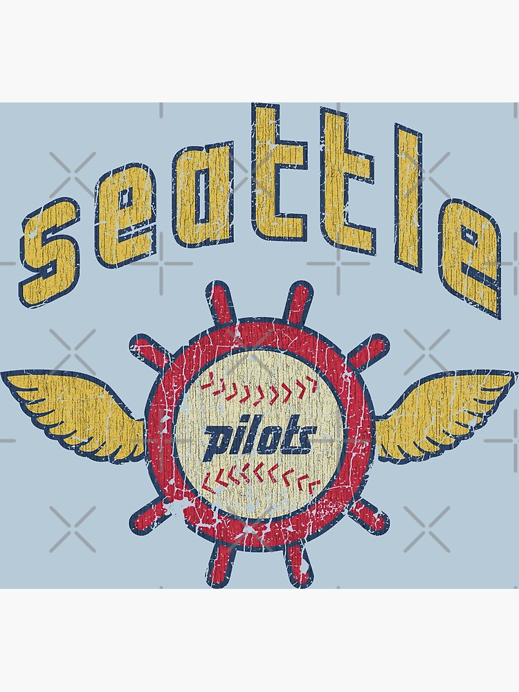 Seattle Pilots Baseball 1969 Poster for Sale by AstroZombie6669