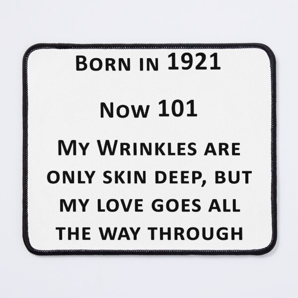 Item preview, Wrinkles are only Skin Deep designed and sold by PictureNZ.