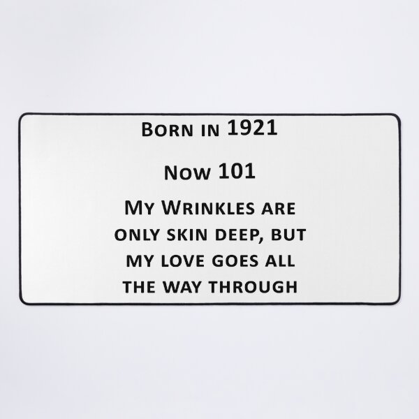 Item preview, Wrinkles are only Skin Deep designed and sold by PictureNZ.